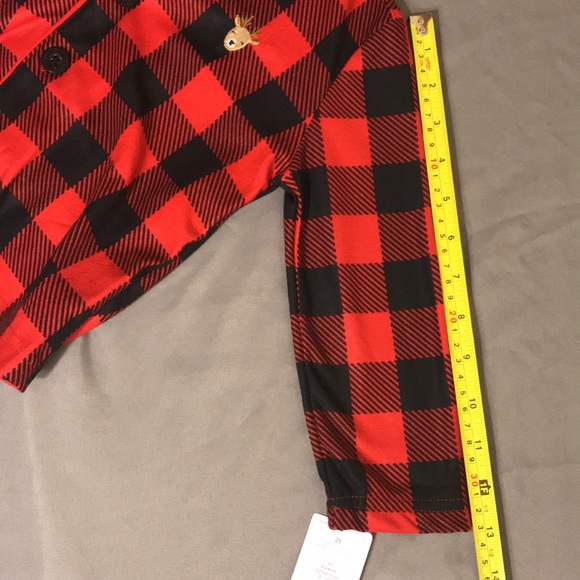 Carter's Toddler 2Pc Check Fleece PJs, 2T, NEW! - Picture 7 of 16